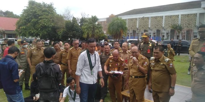 Didemo HMI Lampung Utara, Begini Respons Penjabat Bupati Aswarodi