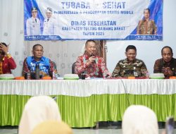 Pantau Pelayanan Pengobatan Gratis, Sekda Tubaba Manfaatkan Program Tubaba Q Sehat