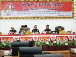 DPRD Tubaba Gelar Rapat Paripurna Penyampaian Rekomendasi LKPJ TA 2024