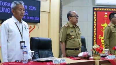 SEKDA LAMPUNG UTARA PIMPIN RAPAT PEMBINAAN STATISTIK SEKTORAL 2025