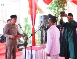 Bupati Tubaba Lantik Prabumi Restu Aji sebagai Kepala Tiyuh Mekar Asri, Tegaskan Komitmen Pelayanan Prima dan Anti-KKN