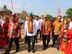 BUPATI LAMPUNG UTARA HADIRI PAGELARAN SENI BUDAYA BANYUWANGI BERSAMA IKAWANGI ABUNG SELATAN