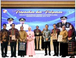 Sinergi dan Kebersamaan Terjaga, Bupati dan Wabup Lepas Kajari Lampung Utara ke Jabatan Baru