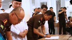 Bupati Lampung Utara Tegaskan Dukungan terhadap Penguatan BPD di Pengukuhan ABPEDNAS Provinsi Lampung