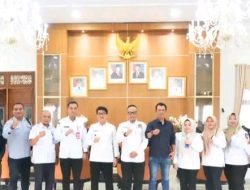 Terima Kunjungan PWI, Bupati Dorong Kebudayaan Lampung Utara Tampil di Puncak Hari Pers Nasional